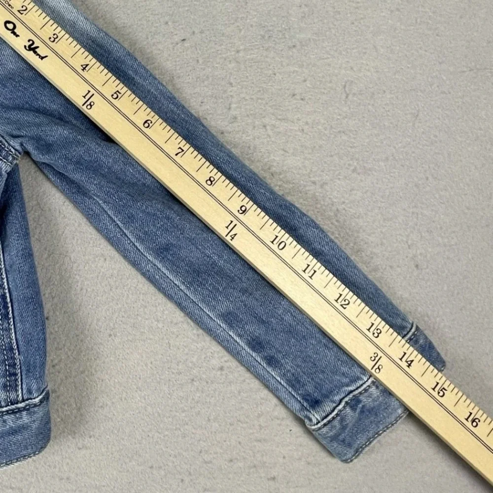 OshKosh Denim Jacket Kids 5T Blue B'gosh Trucker Classic Cotton Jean Jacket